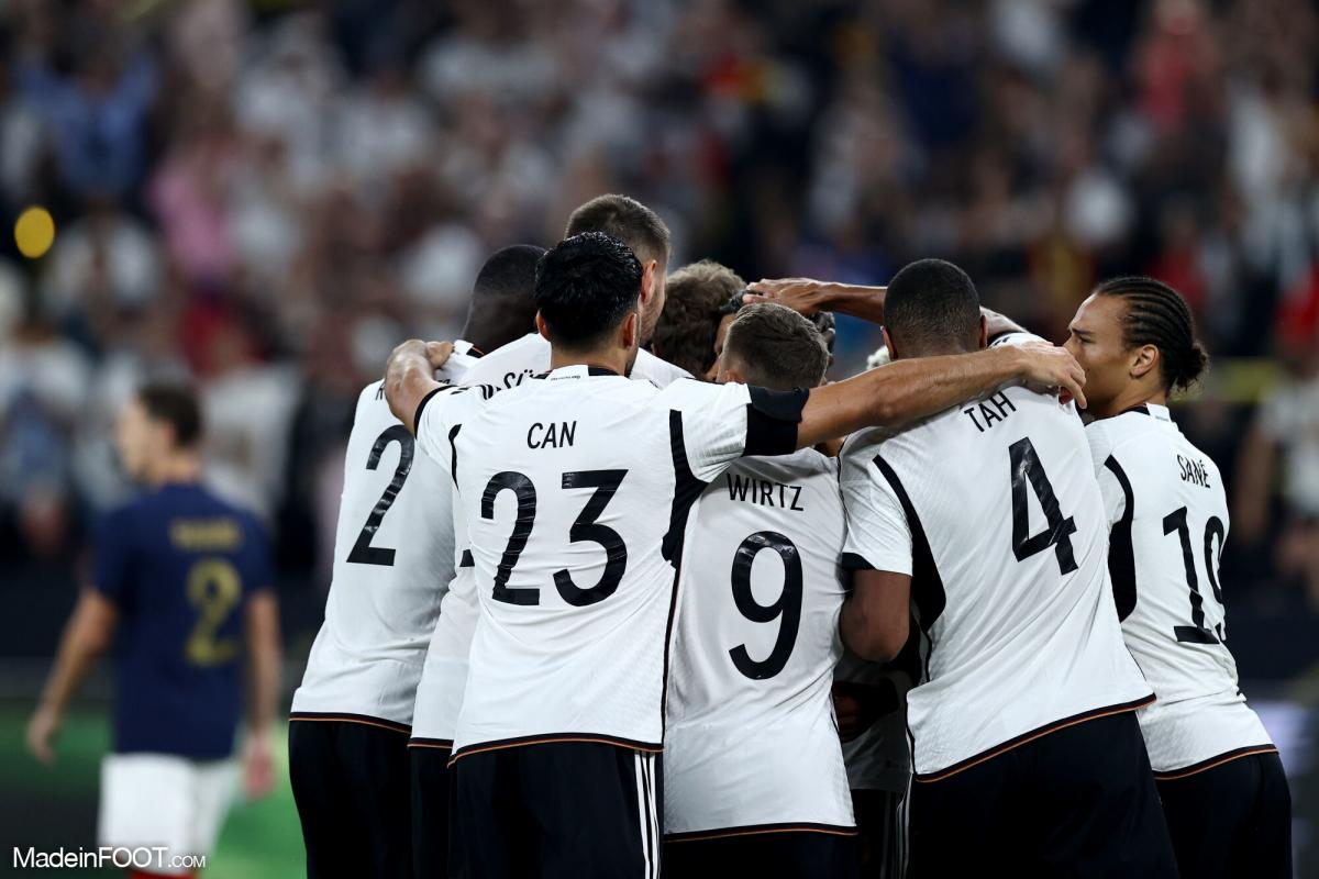 Les compos probables d'Allemagne-Écosse.