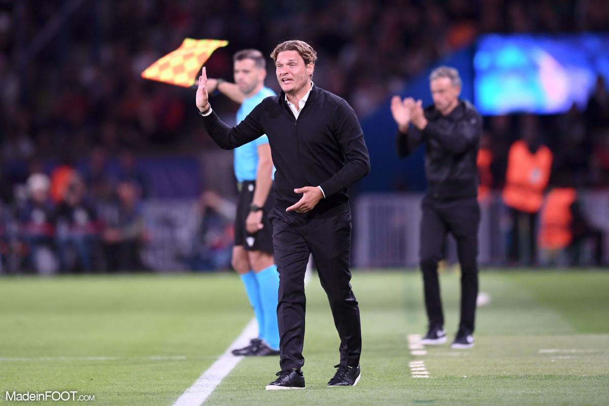 Edin Terzic, l'entraîneur du Borussia Dortmund.