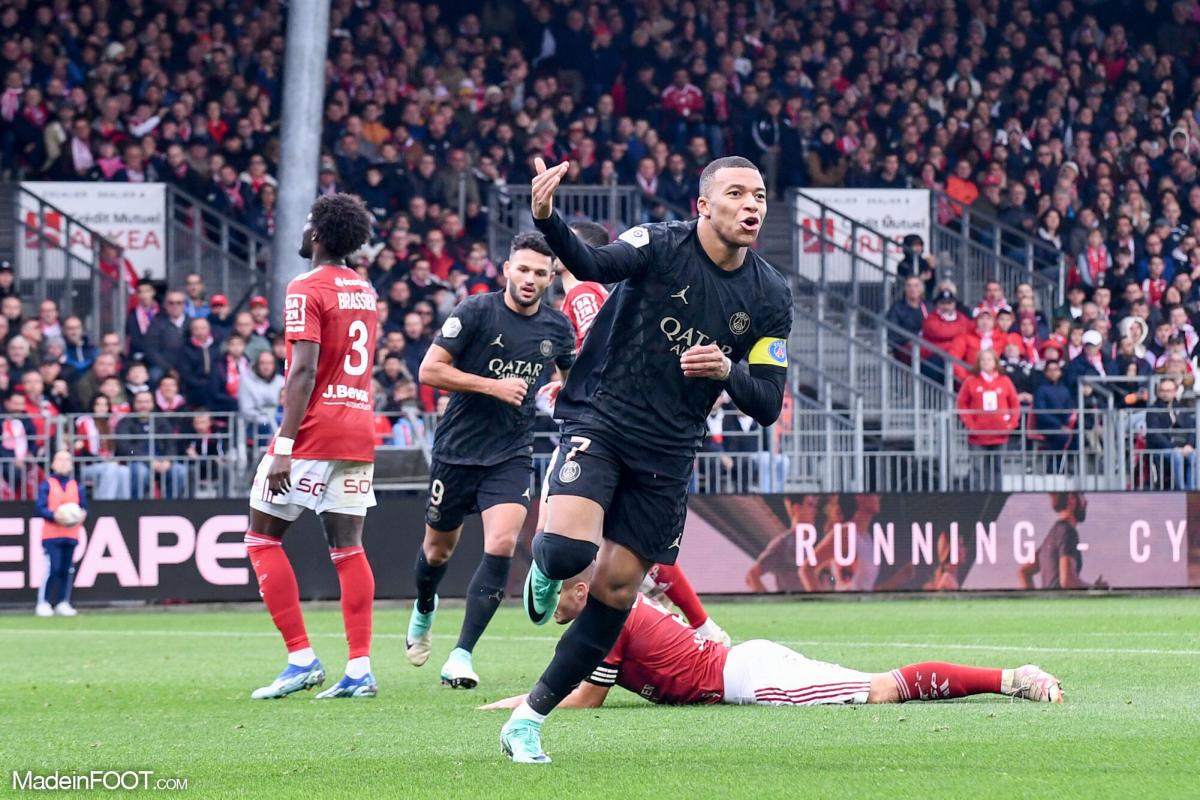 Kylian Mbappé, joueur du PSG.