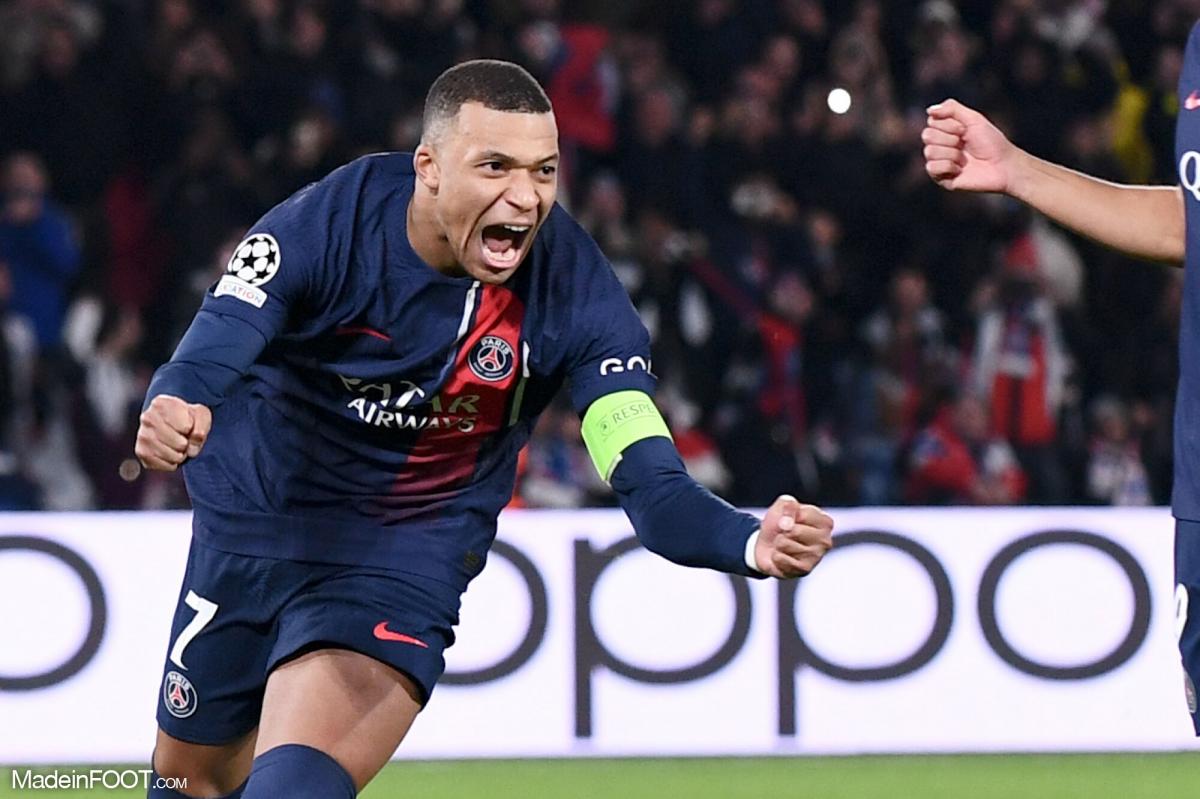 Kylian Mbappé, joueur du PSG.