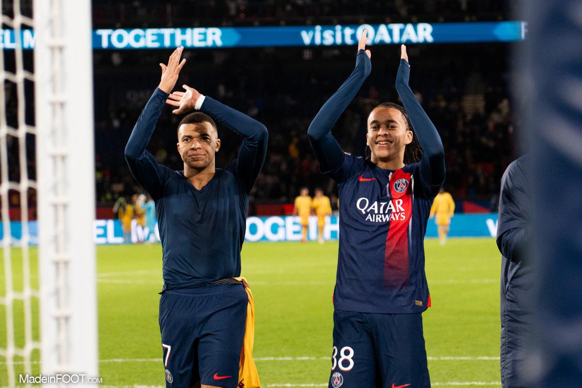 Kylian Mbappé et Ethan Mbappé