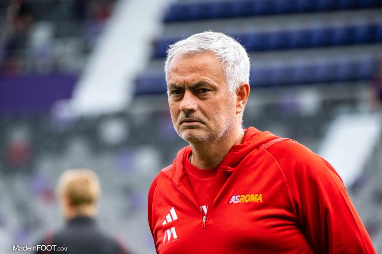 José Mourinho, ici lors de son passage à la tête de l'AS Roma.