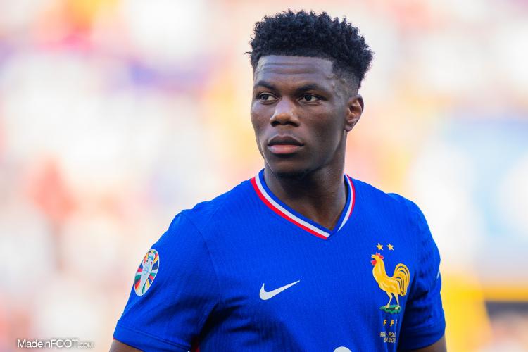 Aurélien Tchouaméni, ici sous les couleurs de l'équipe de France.