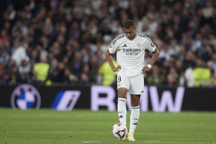 Kylian Mbappé, l'attaquant du Real Madrid.