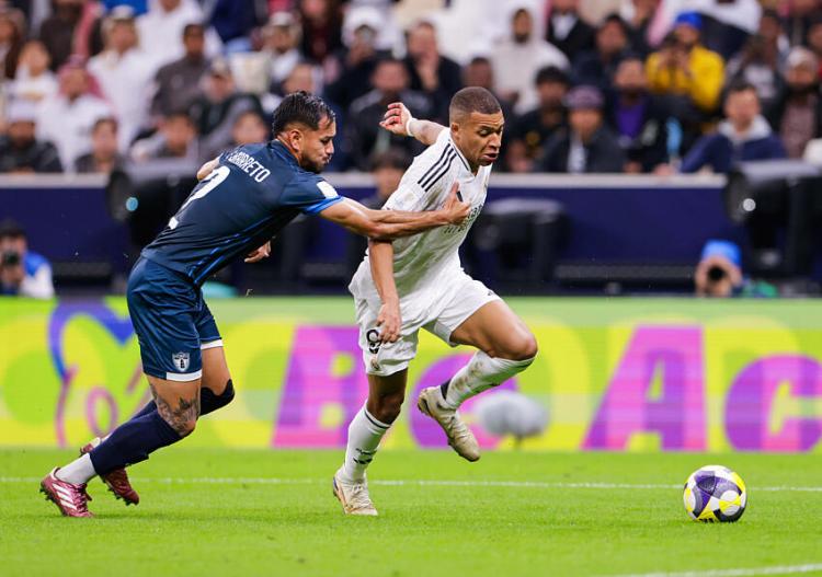 Kylian Mbappé, l'attaquant du Real Madrid.