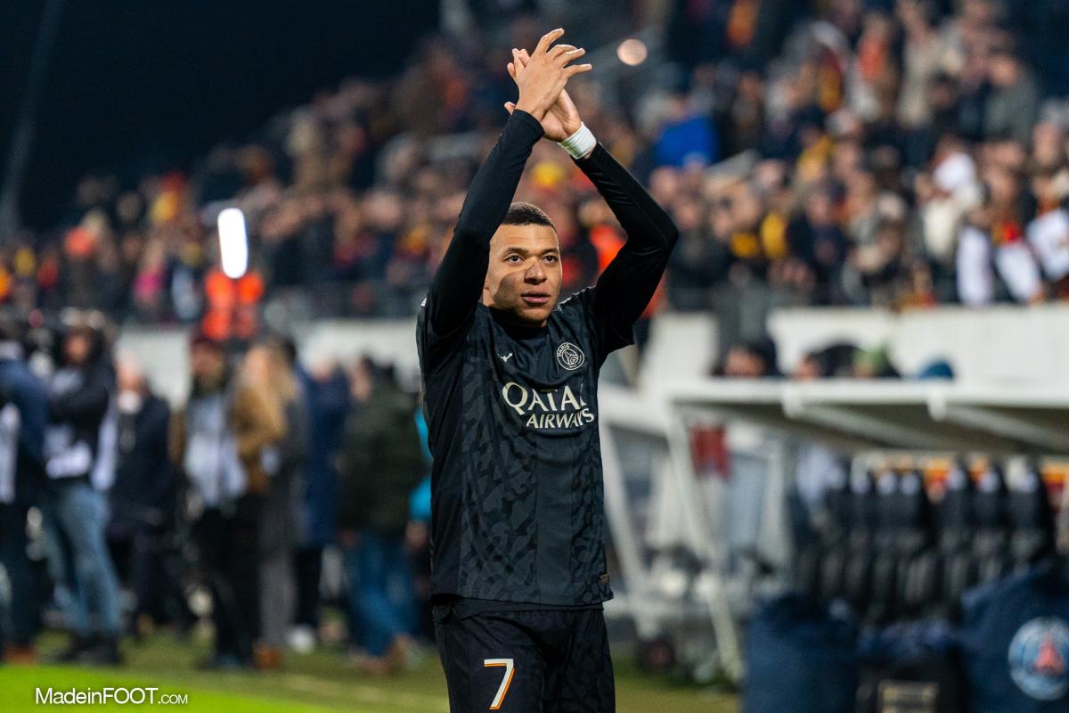 Kylian Mbappé, joueur du PSG.