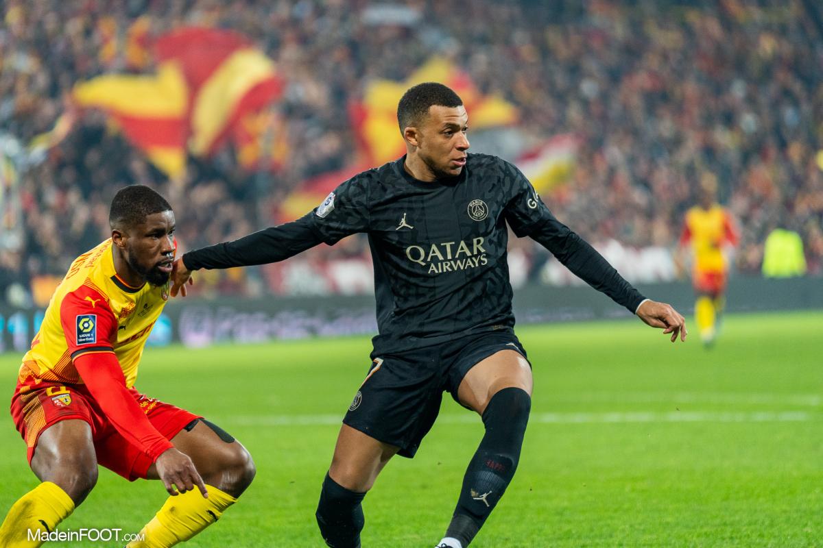 Kylian Mbappé avec le PSG