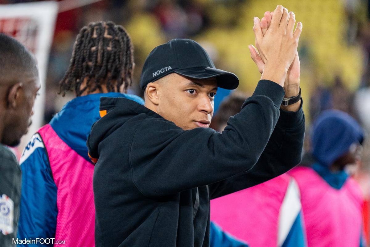 Kylian Mbappé, attaquant du PSG