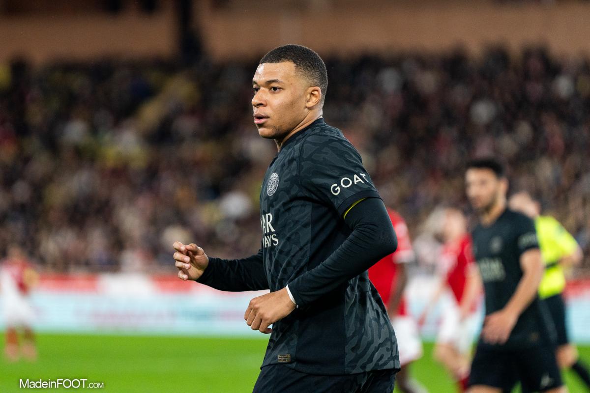 Kylian Mbappé, joueur du PSG.