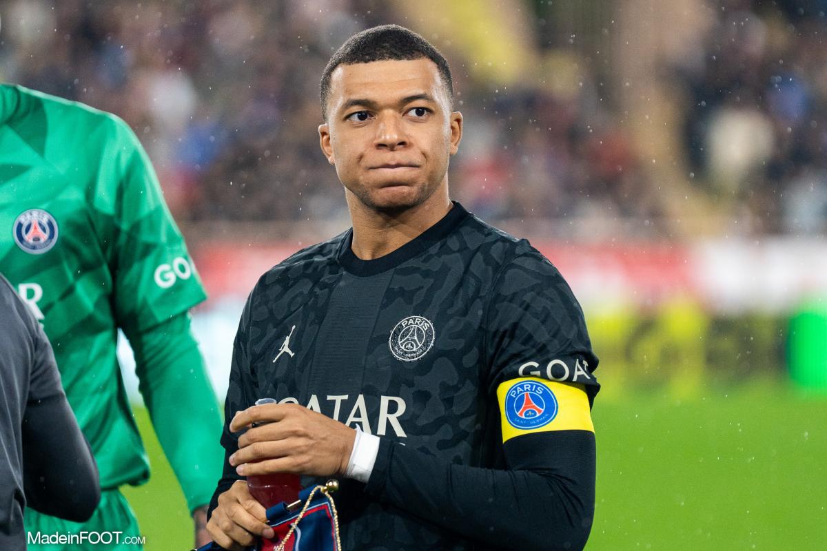 Kylian Mbappé avec le PSG