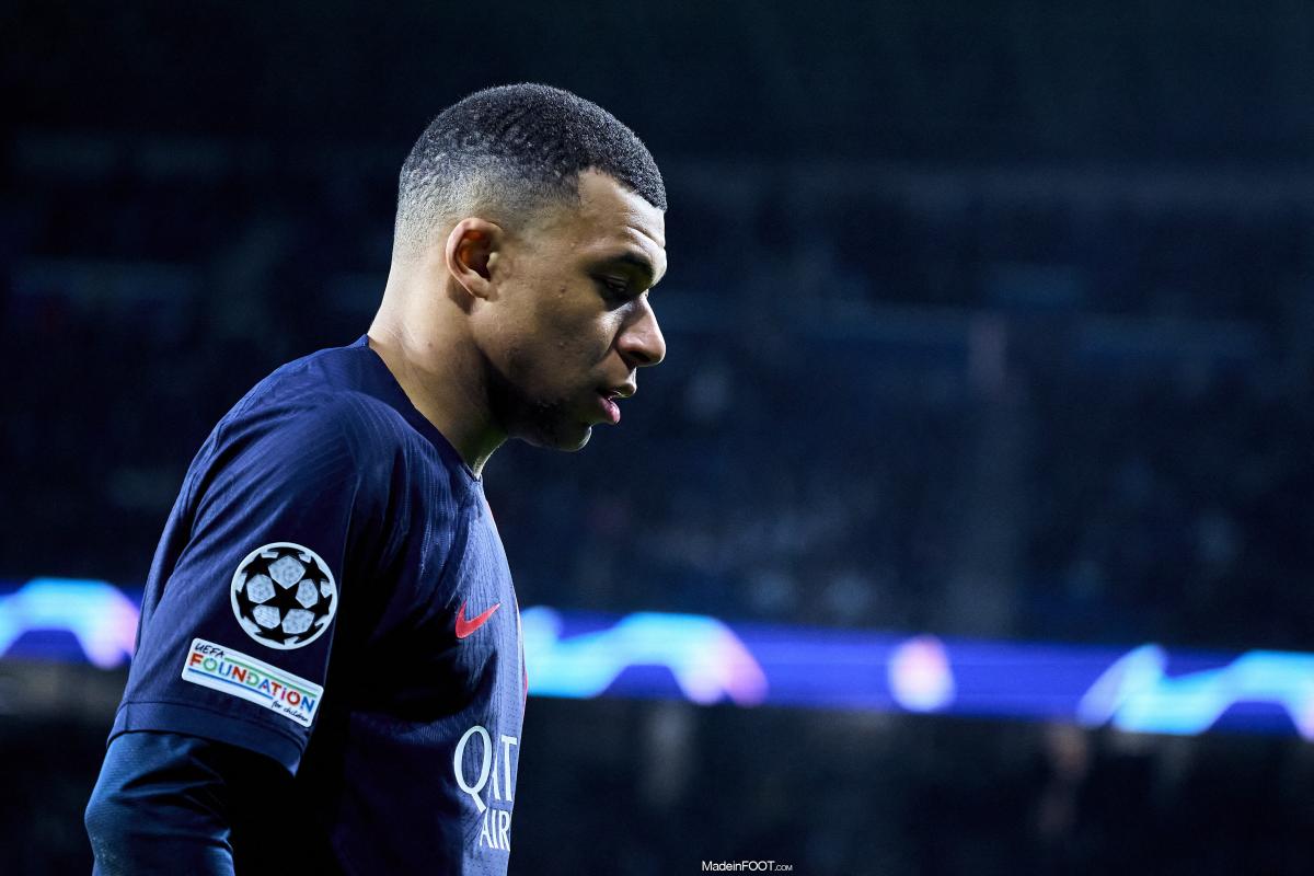 Kylian Mbappé, attaquant du Paris Saint-Germain. 
