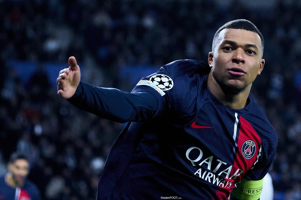 Kylian Mbappé, joueur du PSG.