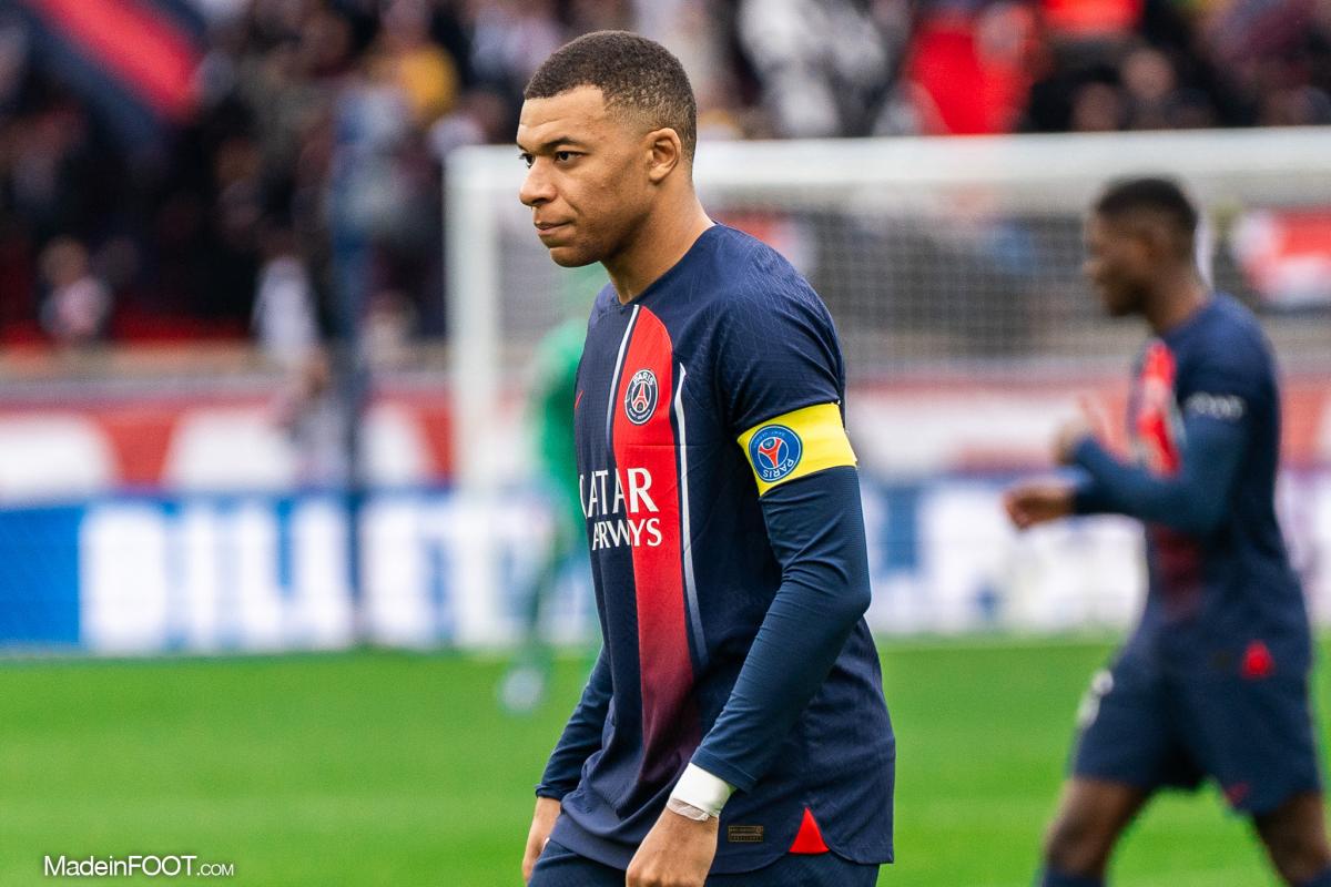 Kylian Mbappé, joueur du PSG.