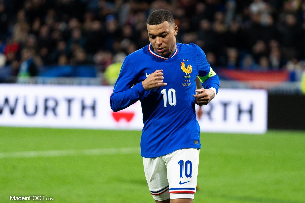 Kylian Mbappé, capitaine de l'équipe de France