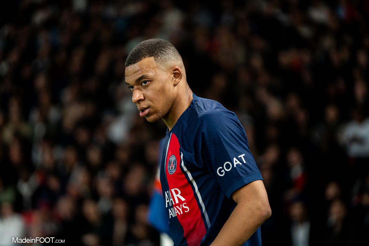 Kylian Mbappé, joueur du PSG.