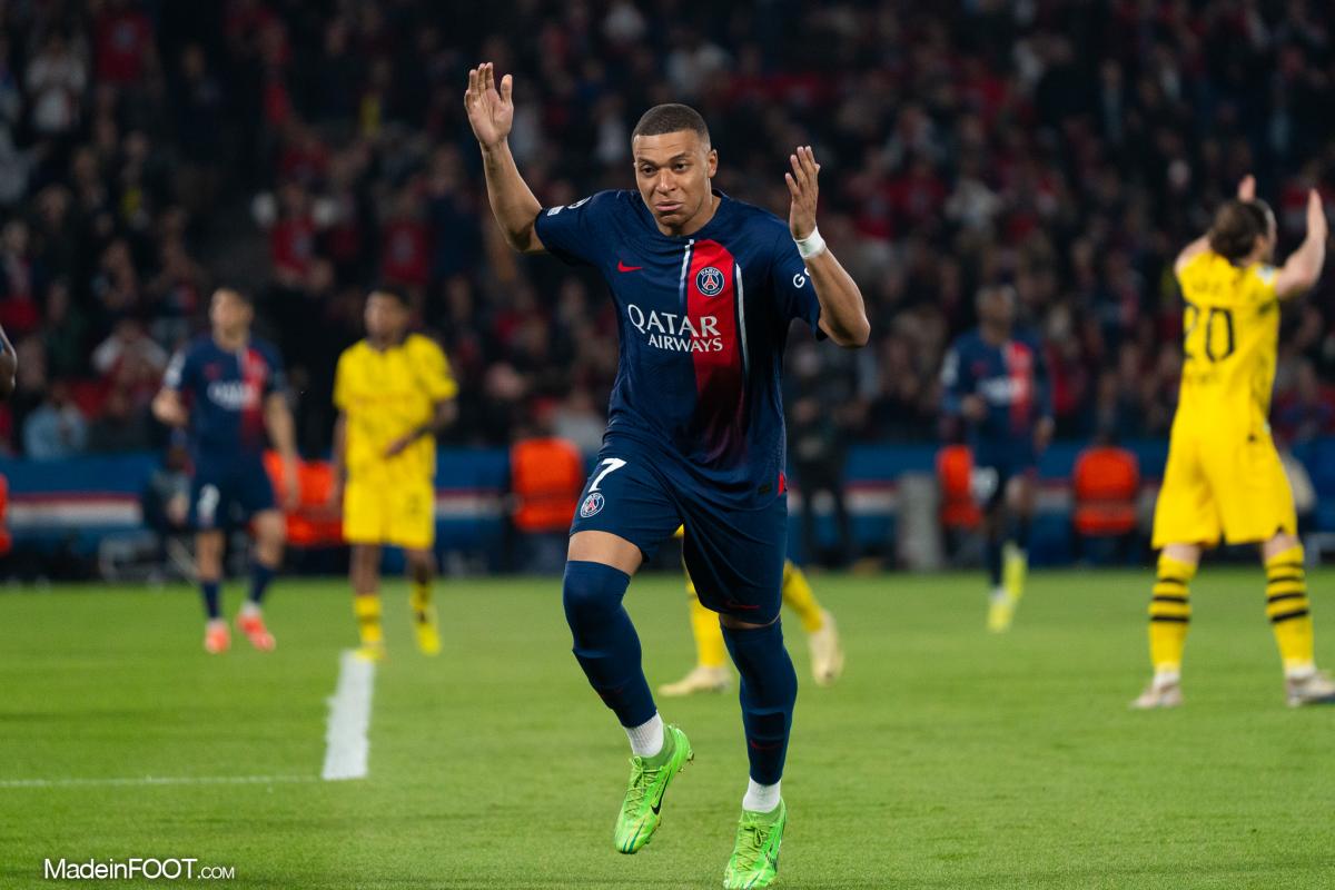 Kylian Mbappé, joueur du Paris Saint-Germain