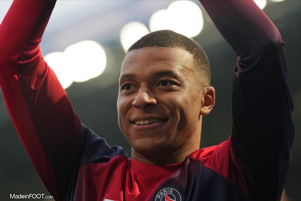 Kylian Mbappé, attaquant du PSG.