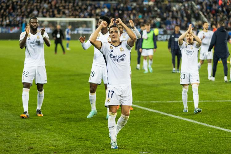 Lucas Vázquez sous le maillot du Real Madrid.