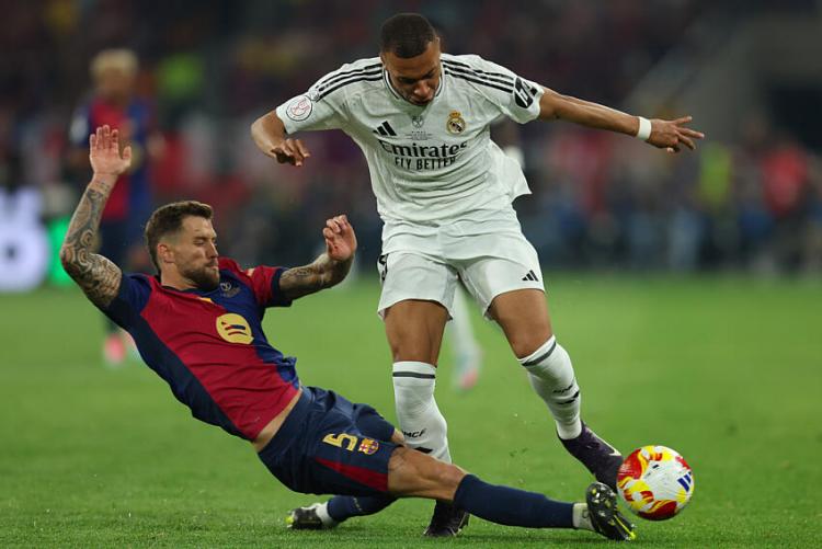 Kylian Mbappé, l'attaquant du Real Madrid.