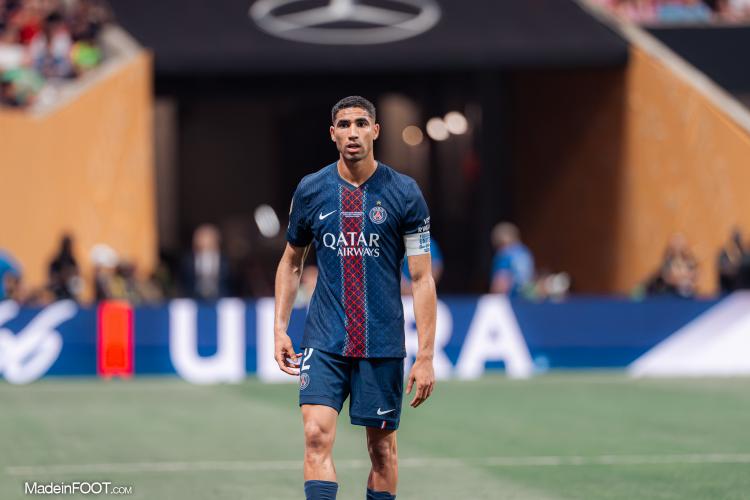 Achraf Hakimi, latéral droit du PSG