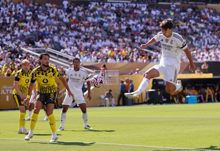 Gonzalo Garcia, l'attaquant du Real Madrid.