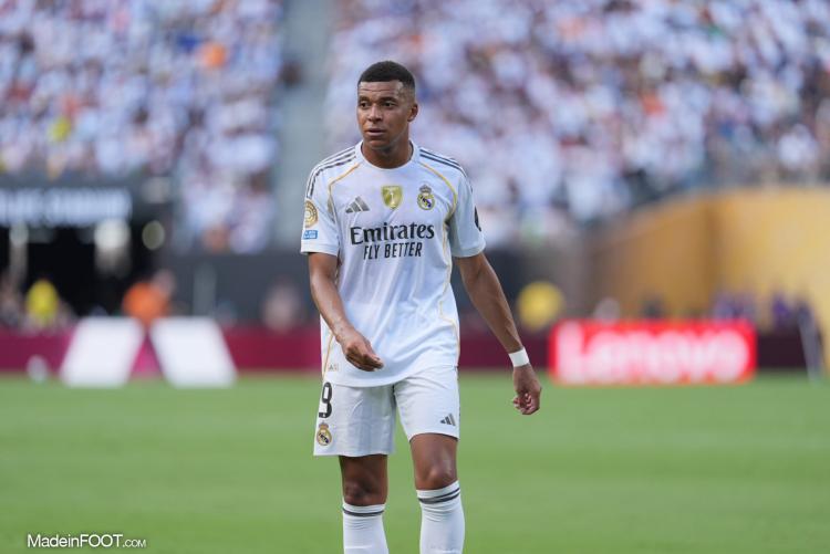 Kylian Mbappé, l'attaquant du Real Madrid.