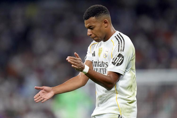 Kylian Mbappé, l'attaquant du Real Madrid.