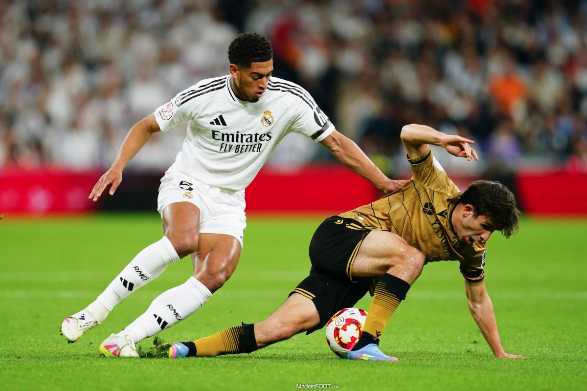 Jude Bellingham, milieu de terrain du Real Madrid 