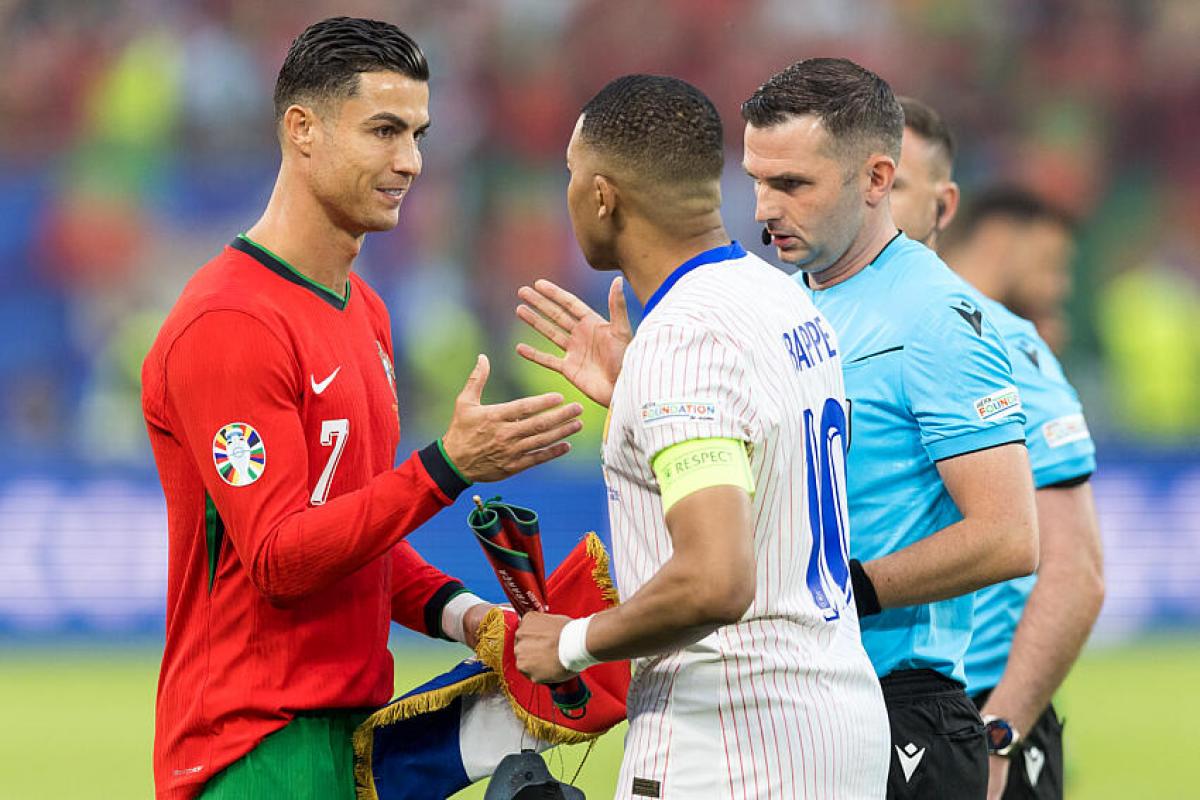 Kylian Mbappé, Cristiano Ronaldo