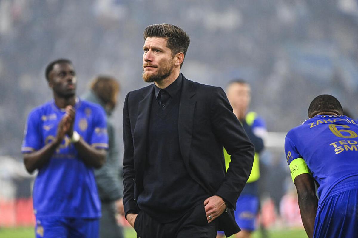 Sébastien Pocognoli, entraîneur de l'AS Monaco