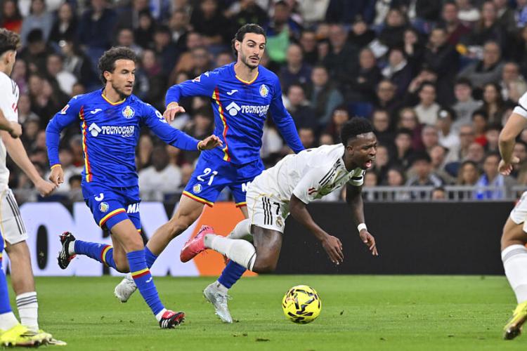 Vinicius Jr, l'attaquant du Real Madrid.