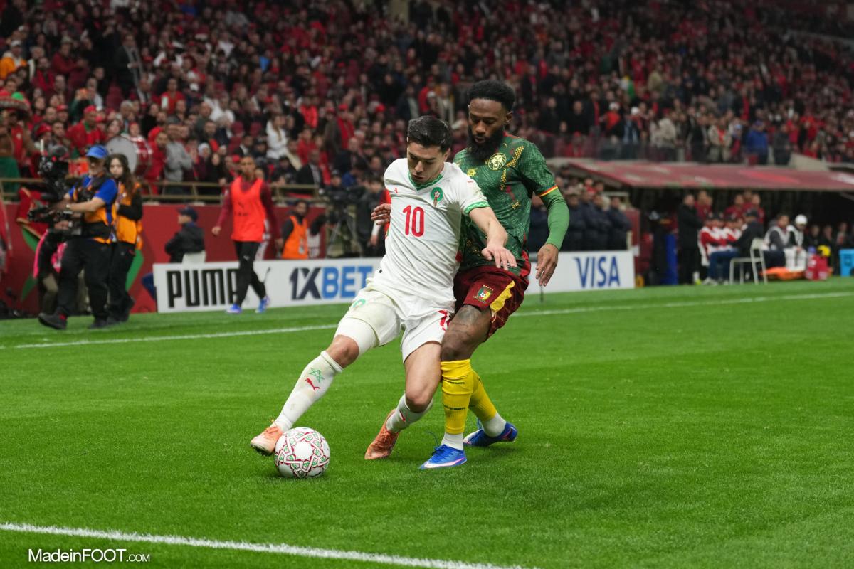 Brahim Diaz, ici sous les couleurs du Maroc.