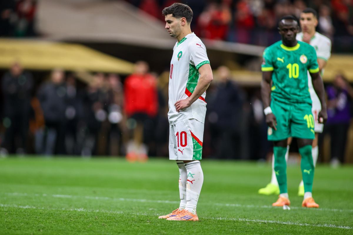 Brahim Diaz, sous le maillot du Maroc