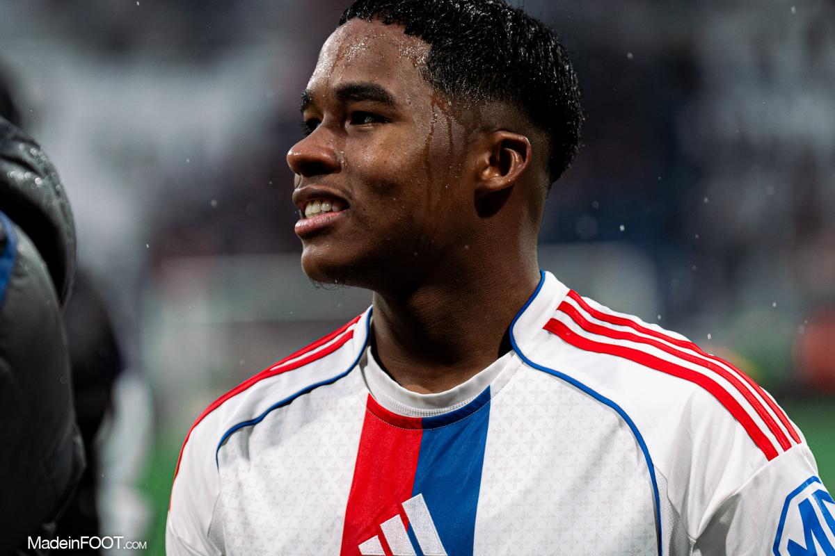 Endrick, le futur ex-attaquant de l'Olympique Lyonnais.