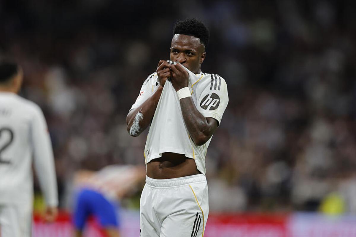 Vinícius Júnior, attaquant du Real Madrid