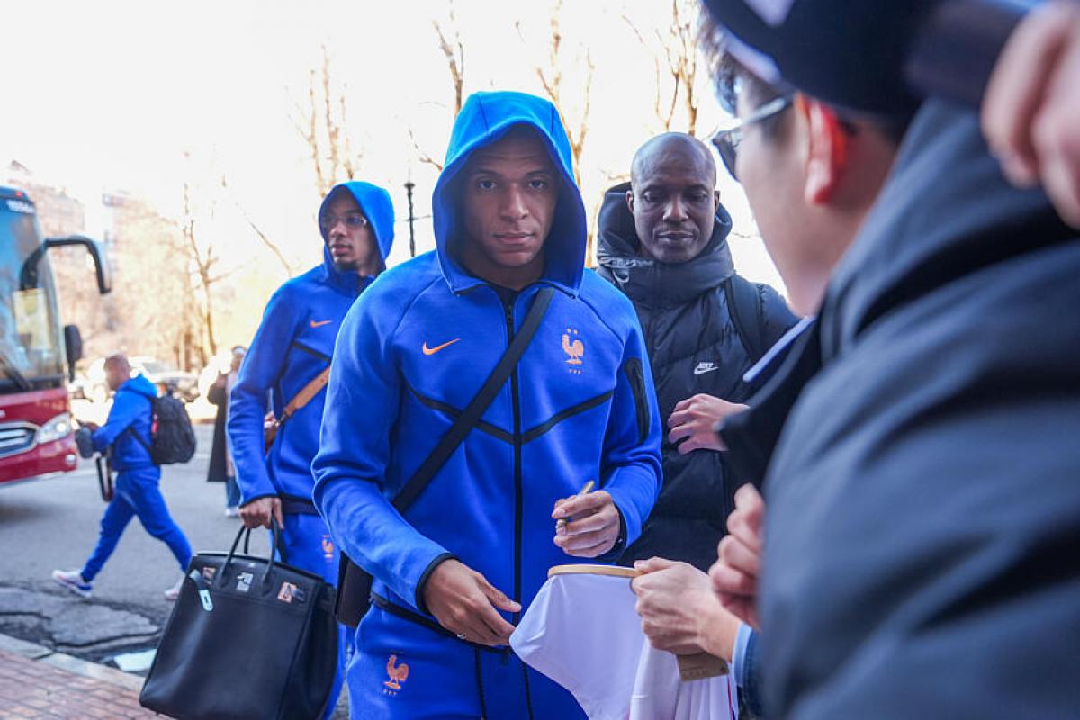 Kylian Mbappé.