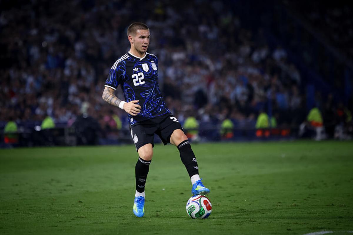 Franco Mastantuono (Real Madrid), ailier de l'Argentine
