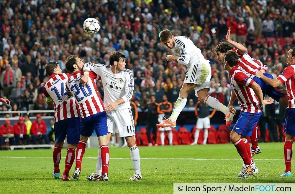 La tête de Ramos avait libéré le Real Madrid.