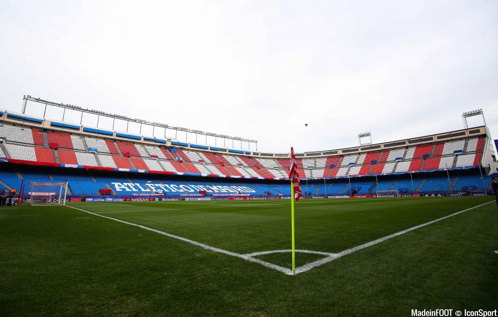 Des échauffourées ont éclaté aux abords du stade Vicente-Calderon, mercredi soir