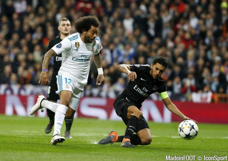 Marcelo sous les couleurs du Real Madrid.