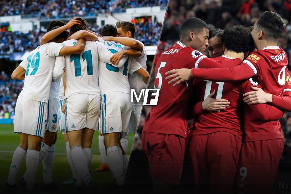 Les compos officielles de la finale de la LDC entre le Real Madrid et Liverpool.