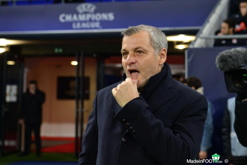 Bruno Genesio, ancien entraineur de l'OL (2015-2019).