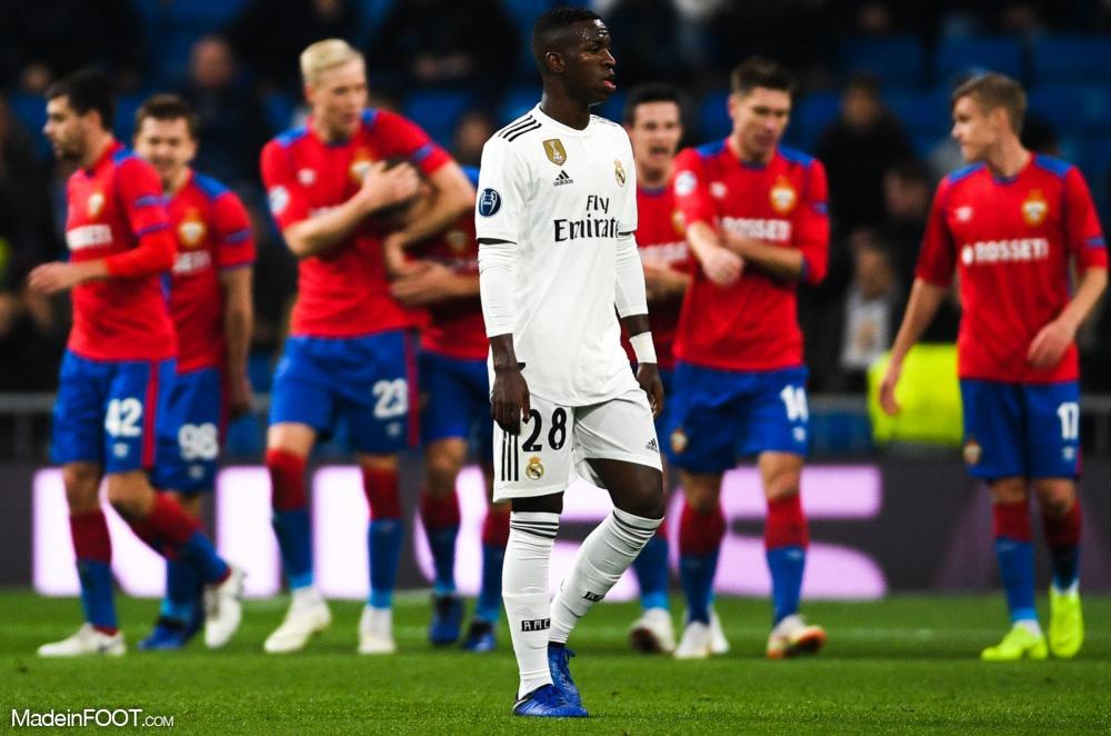Le Real coule à Moscou