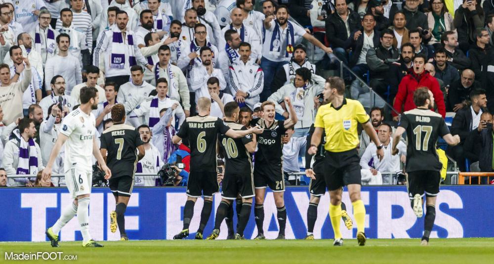 L'Ajax avait éliminé le Real en 8es de finale de la LDC.