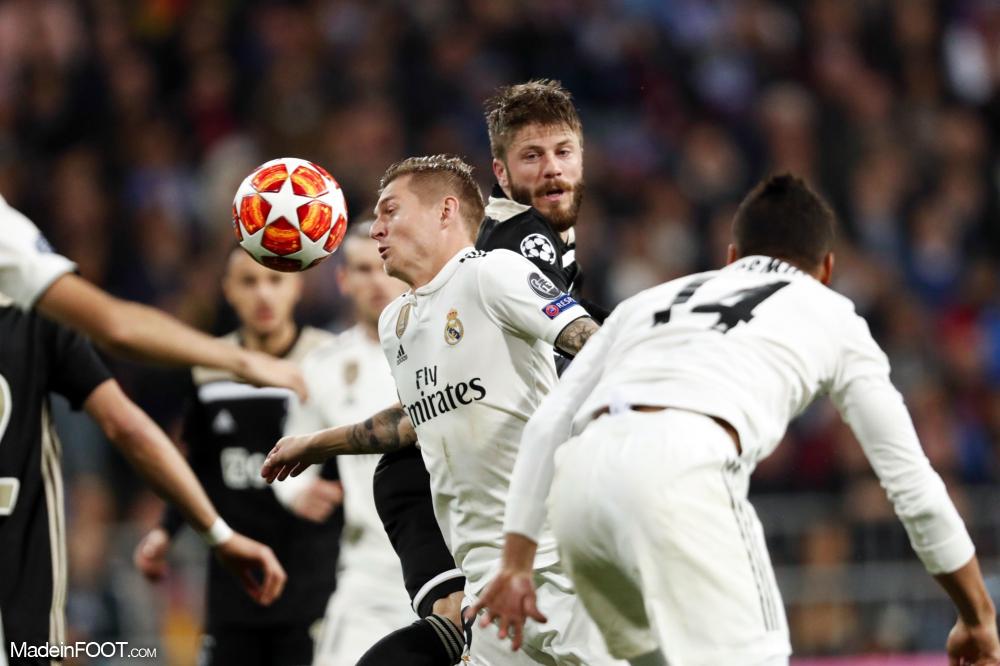 Toni Kroos sous le maillot du Real Madrid