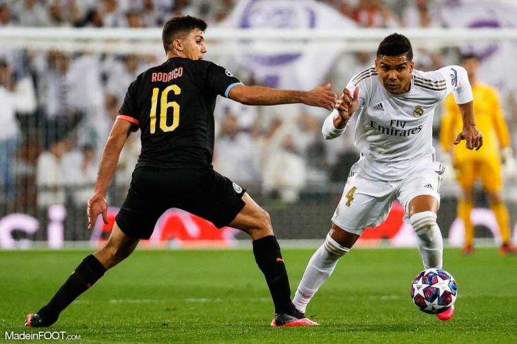 Casemiro a marqué pour le Real Madrid