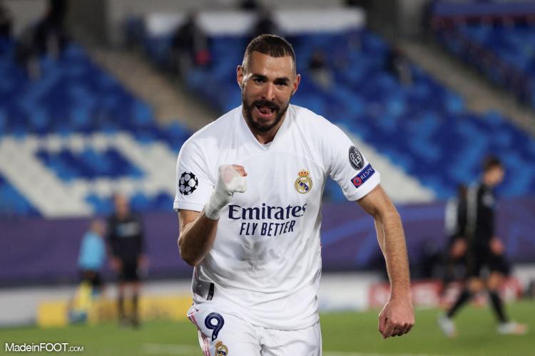 Benzema avec le Real Madrid