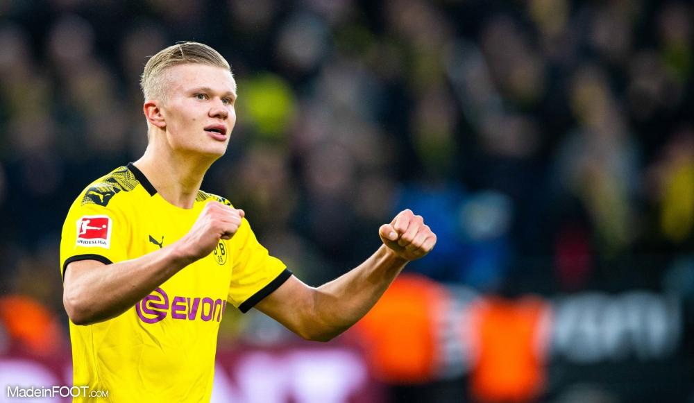 Erling Haaland a confié vouloir poursuivre l'aventure avec Dortmund. 