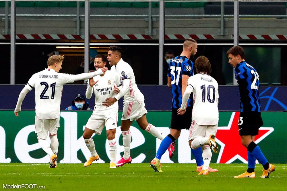 Le Real a dominé l'Inter Milan 
