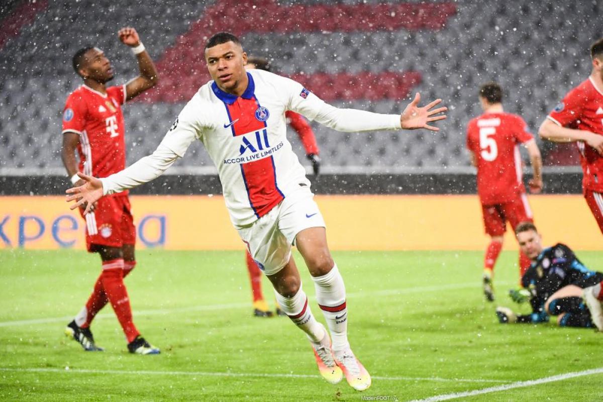 Kylian Mbappé, attaquant du Paris Saint-Germain
